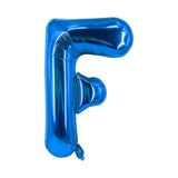 Buchstabenballon F Blau Geburtstagsparty Ballon Folienballon 80cm