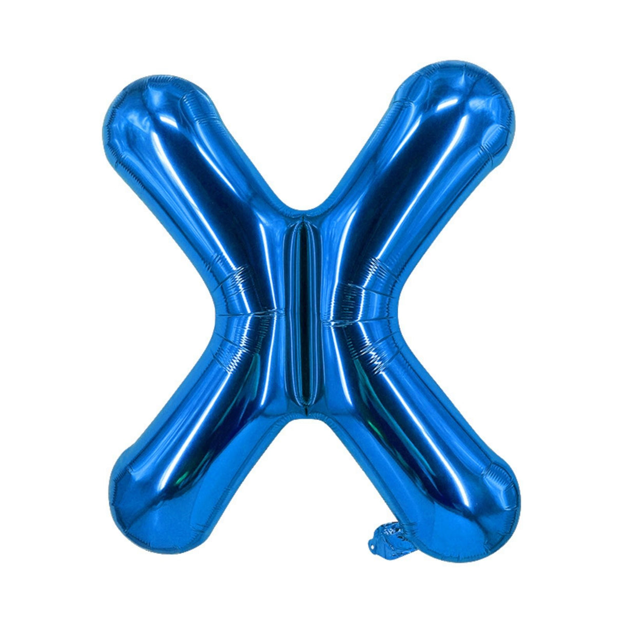 Buchstabenballon X Blau Geburtstagsparty Ballon Folienballon 80cm