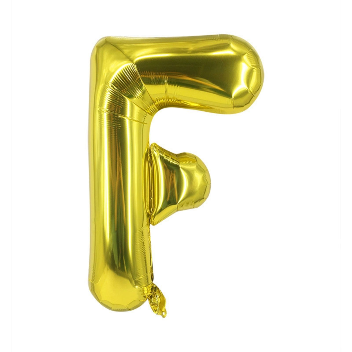 Buchstabenballon F Golden Geburtstagsparty Ballon Folienballon 40cm