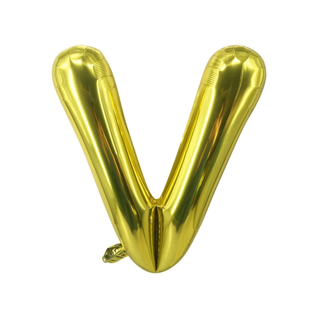 Buchstabenballon V Golden Geburtstagsparty Ballon Folienballon 40cm