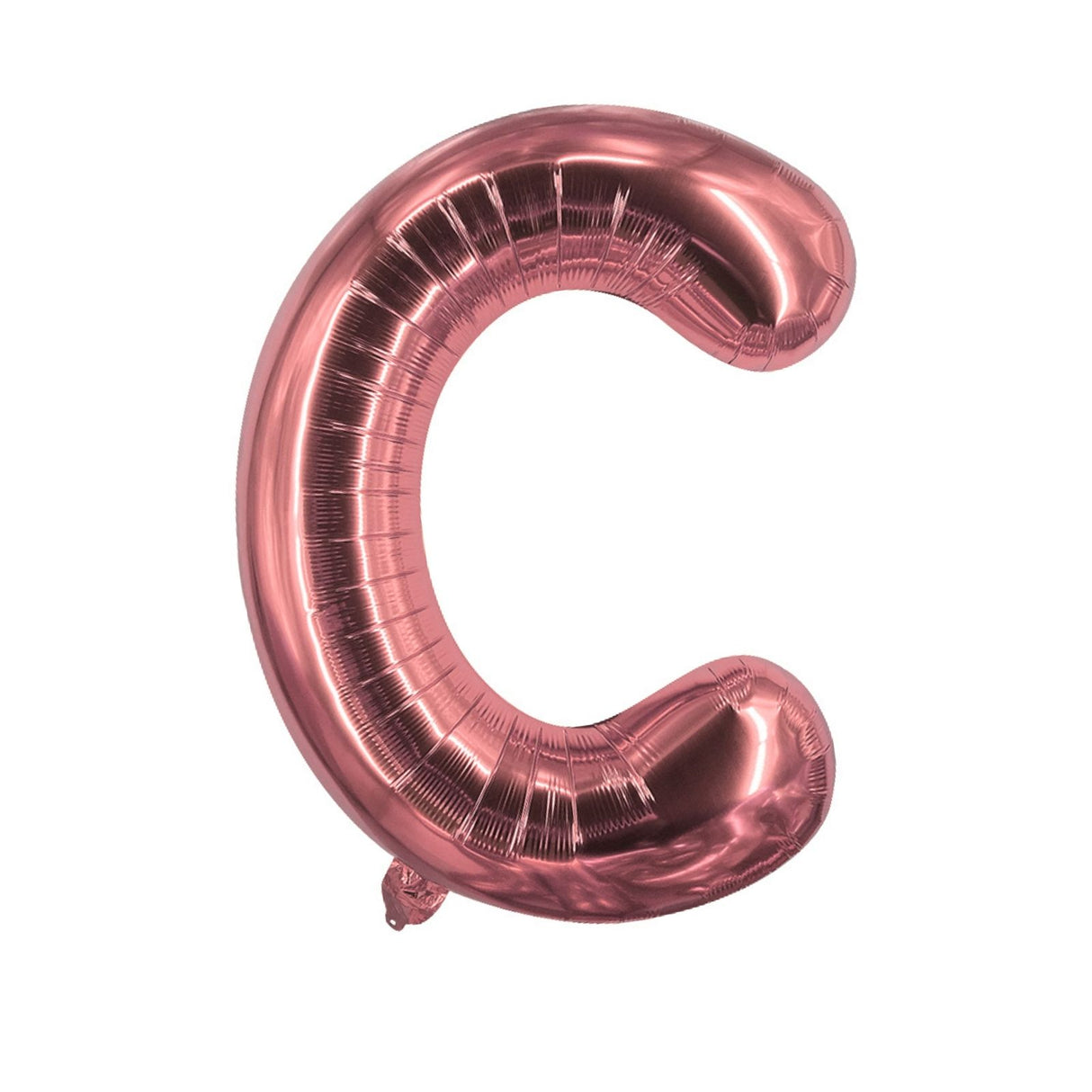 Buchstabenballon C Roségold Geburtstagsparty Ballon Folienballon 40cm