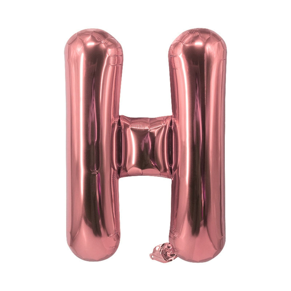 Buchstabenballon H Roségold Geburtstagsparty Ballon Folienballon 40cm