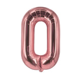 Buchstabenballon O Roségold Geburtstagsparty Ballon Folienballon 40cm