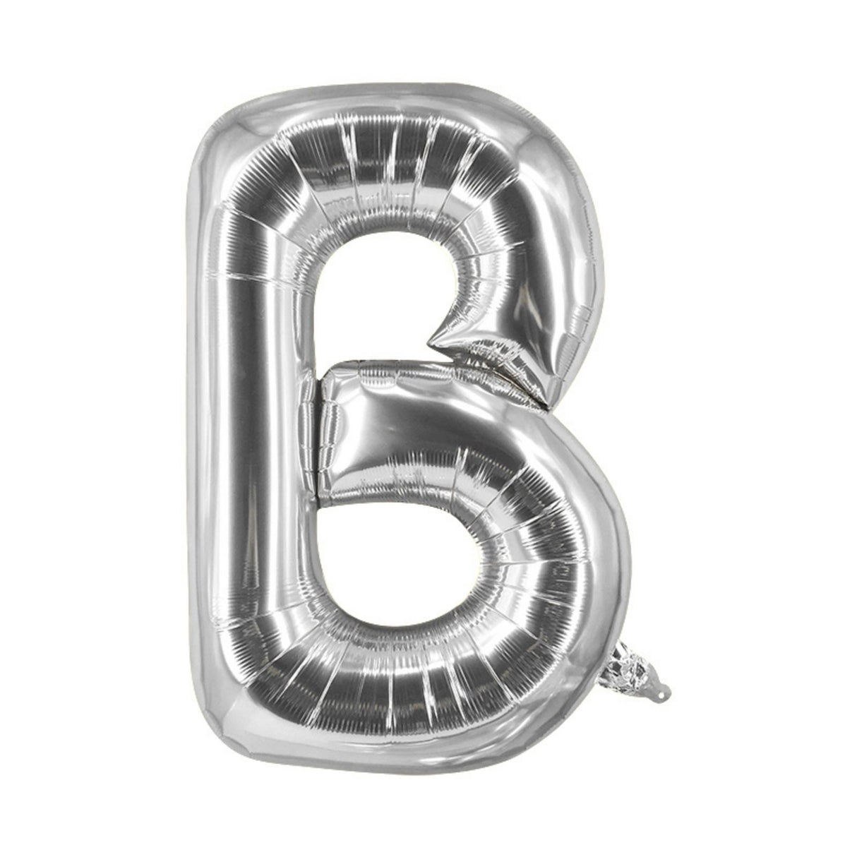 Buchstabenballon B Silbrig Geburtstagsparty Ballon Folienballon 40cm