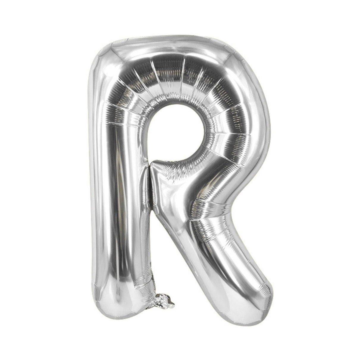Buchstabenballon R Silbrig Geburtstagsparty Ballon Folienballon 40cm