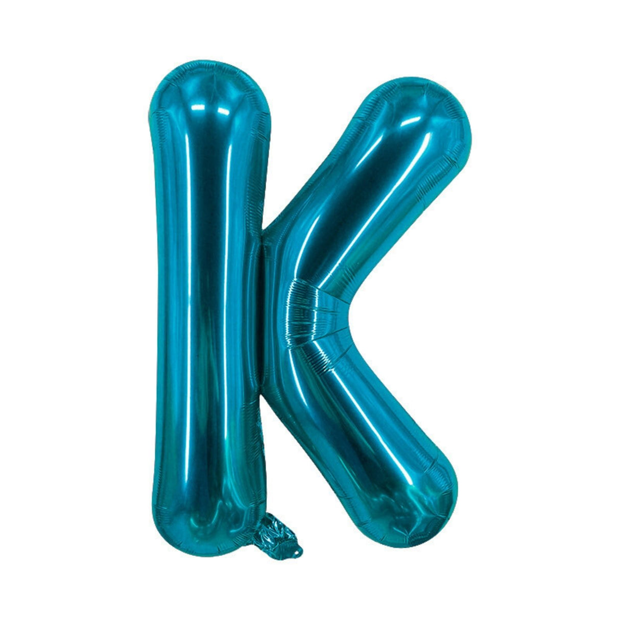 Buchstabenballon K Blau Geburtstagsparty Ballon Folienballon 40cm
