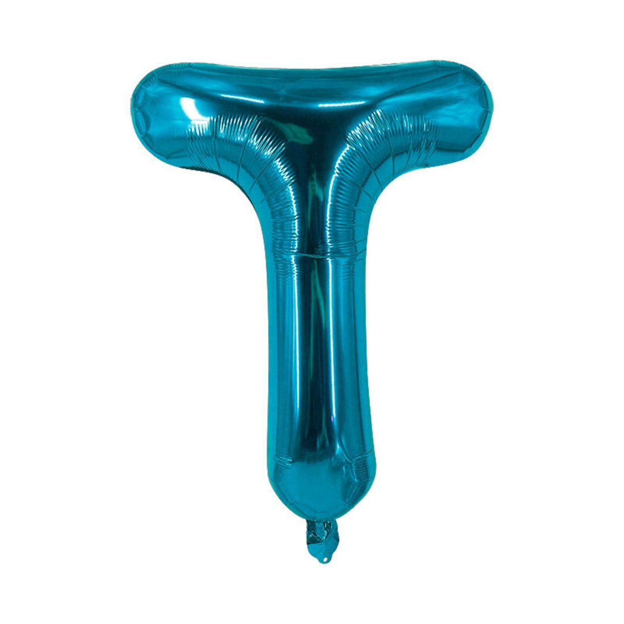 Buchstabenballon T Blau Geburtstagsparty Ballon Folienballon 40cm
