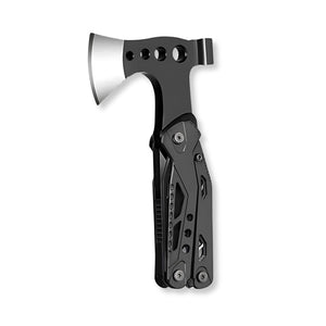 15in1 Multifunktions-Axt Multi-Tool-Beil Hammer Zange Messer Schraubendreher Feile