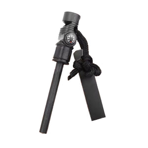 3in1 Feuerstarter-Kit Zündstahl Magnesium-Feuerstahl Feuerstein