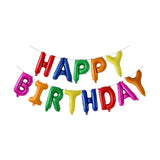 Happy Birthday Buchstabenballon Luftballon Folienballon Girlande