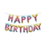 Happy Birthday Buchstabenballon Luftballon Folienballon Girlande