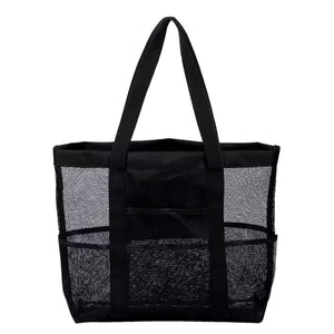 Netztasche Strandtasche Beach-Bag Tragetasche Shopping-Bag