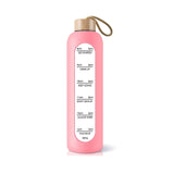 Glasflasche Sportflasche Trinkflasche Wasserflasche Getränkeflasche