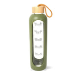 Sportflasche Trinkflasche Getränkeflasche Wasserflasche Glasflasche
