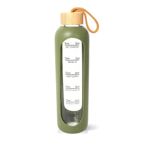 Sportflasche Trinkflasche Getränkeflasche Wasserflasche Glasflasche