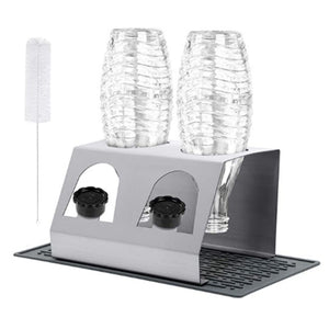Abtropfhalter für SodaStream-Flaschen Flaschenhalter Abtropfständer Abtropfgestell