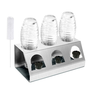 Abtropfgestell für SodaStream-Flaschen Abtropfständer Flaschenhalter Abtropfhalter