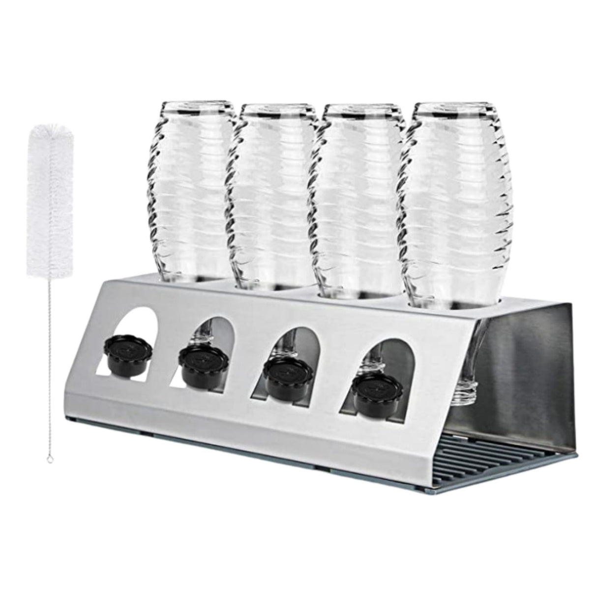 Flaschenhalter für SodaStream-Flaschen Abtropfgestell Abtropfhalter Abtropfständer