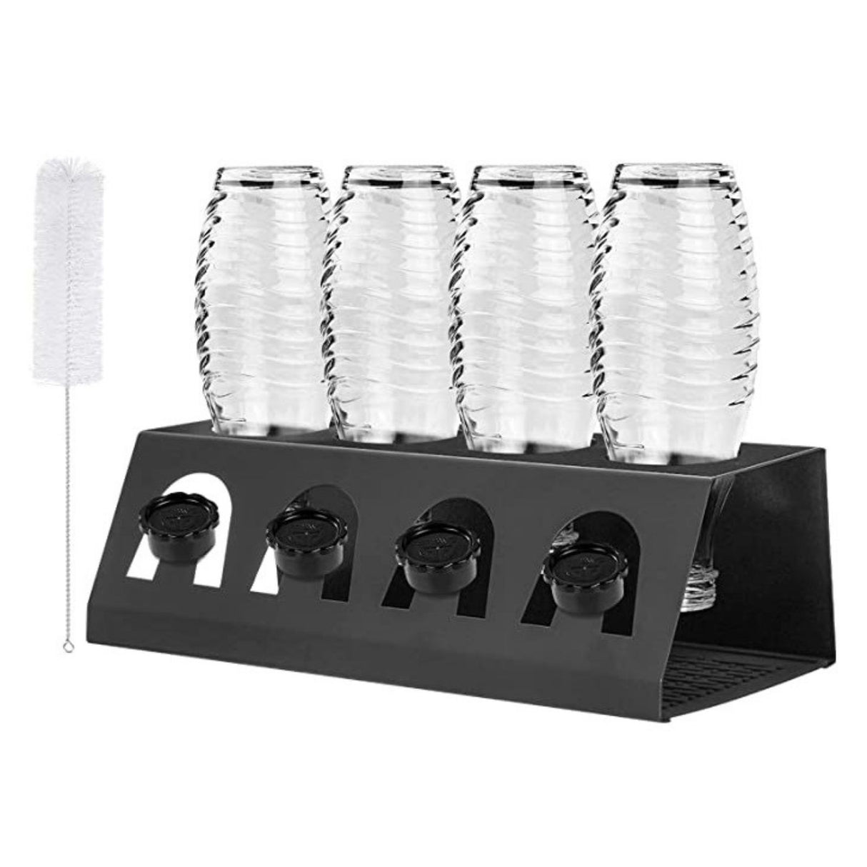 Flaschenhalter für SodaStream-Flaschen Abtropfständer Abtropfgestell Abtropfhalter
