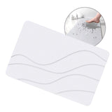 Kieselgur-Matte Stein-Badematte Diatomit-Fussmatte Badvorleger fürs Badezimmer