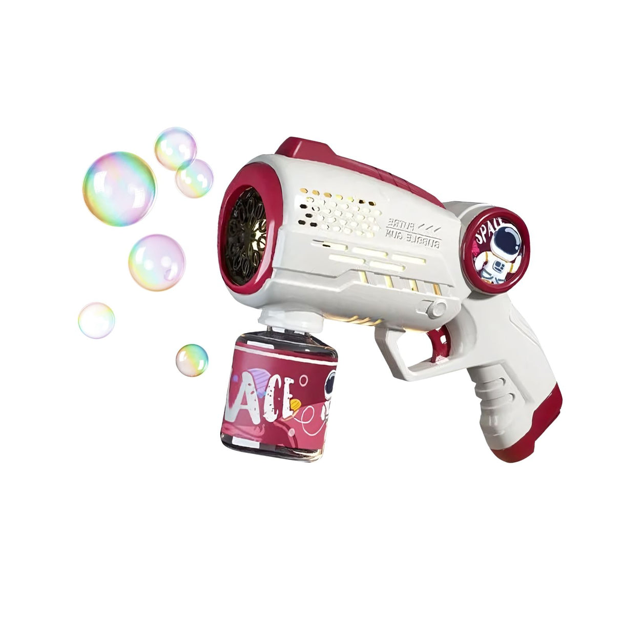 Weltraum-Seifenblasenpistole Automatische Seifenblasenmaschine Bubble Maker