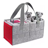 Aufbewahrungstasche für Hörspielbox und Figuren Organizer-Tasche für Hörspiel Rot