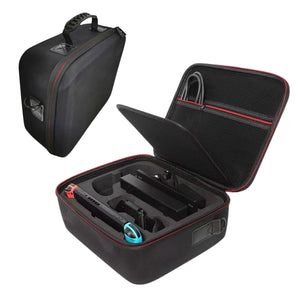 Tragekoffer für Nintendo Switch und Zubehör Transportbox Reisekoffer Aufbewahrungskoffer