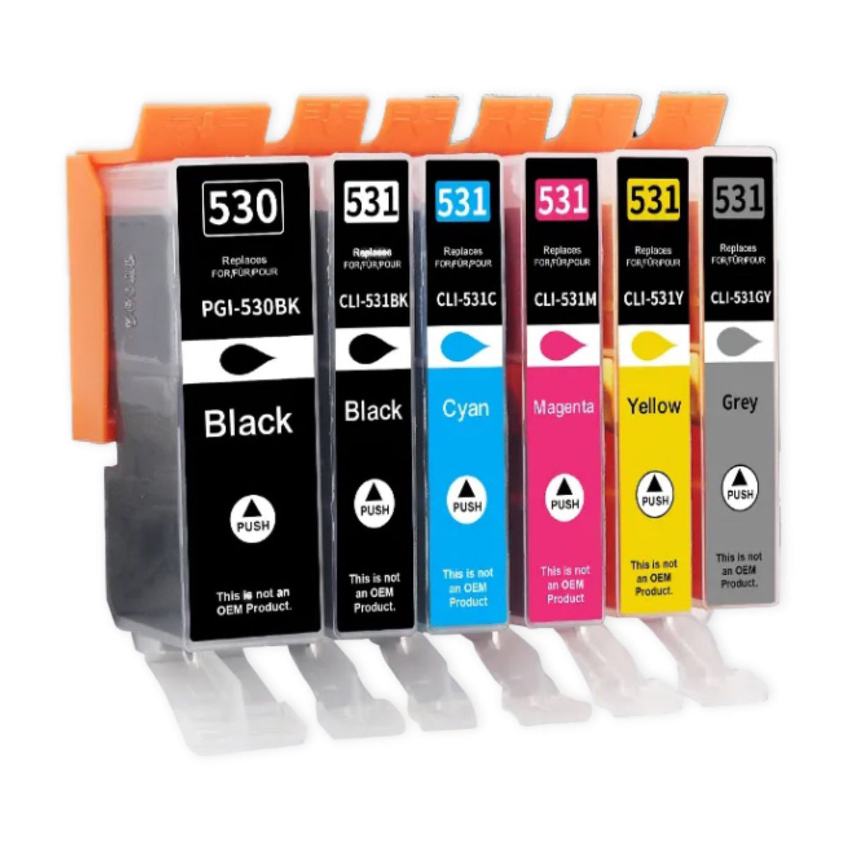 Alternative Tintenpatrone zu Canon PGI-530PGBK, CLI-531 XL