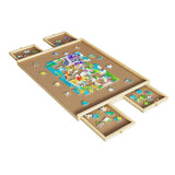 Puzzlebrett für 500 Teile mit Auszügen Puzzletafel Puzzleunterlage