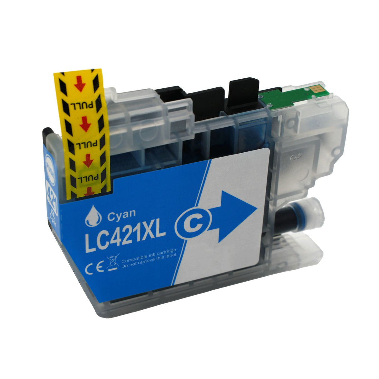 Kompatible Tintenpatrone XL für Brother DCP-J1140DW - Cyan 1 Stück