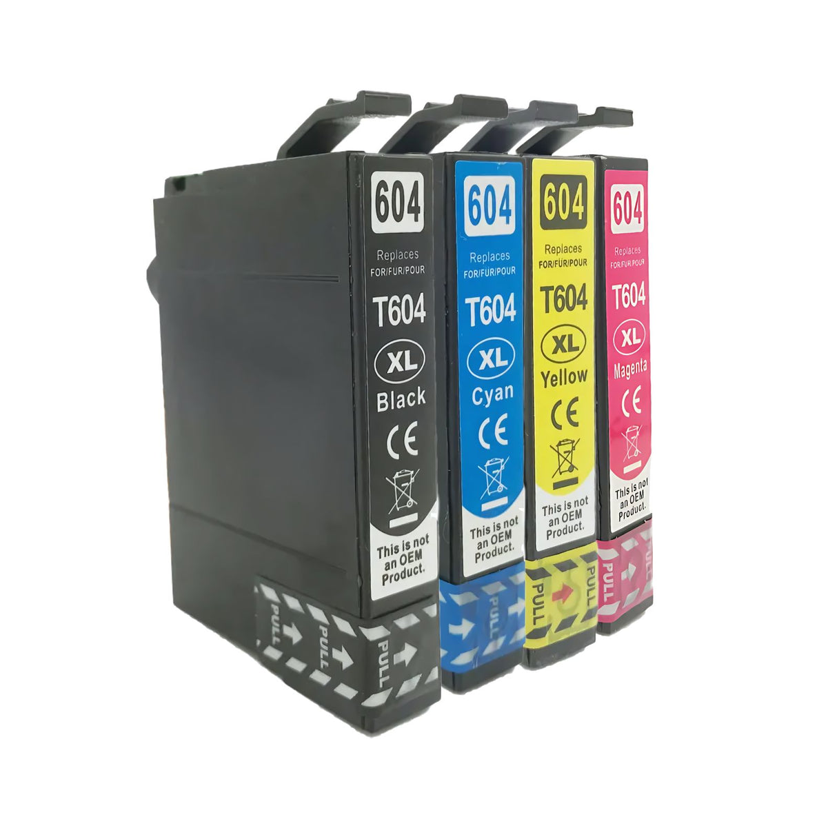 Alternative Tintenpatrone zu Epson 604 XL - Black Cyan Yellow Magenta - 4er Set