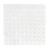 Anti-Rutsch-Pads 100-Stück selbstklebende Schutzpuffer Silikonpads