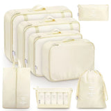 Reisebeutel Aufbewahrungsbeutel Koffer-Organizer Packsack Set