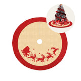 Weihnachtsbaummatte Baumrock Tannenbaum-Rock Christbaum-Decke Weihnachtsbaum-Teppich