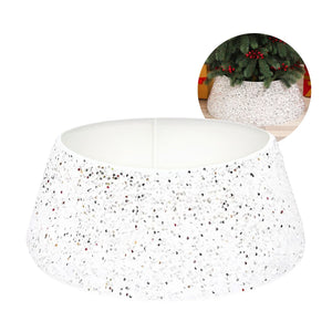 Christbaumrock Pailletten-Muster Weihnachtsbaumständer-Kragen Baumständer-Verkleidung
