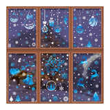 Weihnachtsaufkleber Let It Snow Weihnachtssticker Fensterbilder