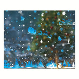 Weihnachtsaufkleber Merry Christmas Weihnachtssticker Fensterbilder