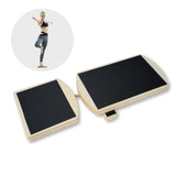 Balance-Brett Gleichgewichts-Brett Knöchel-Trainer Holzbrett Balance Board