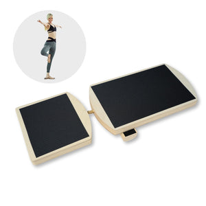 Balance-Brett Gleichgewichts-Brett Knöchel-Trainer Holzbrett Balance Board