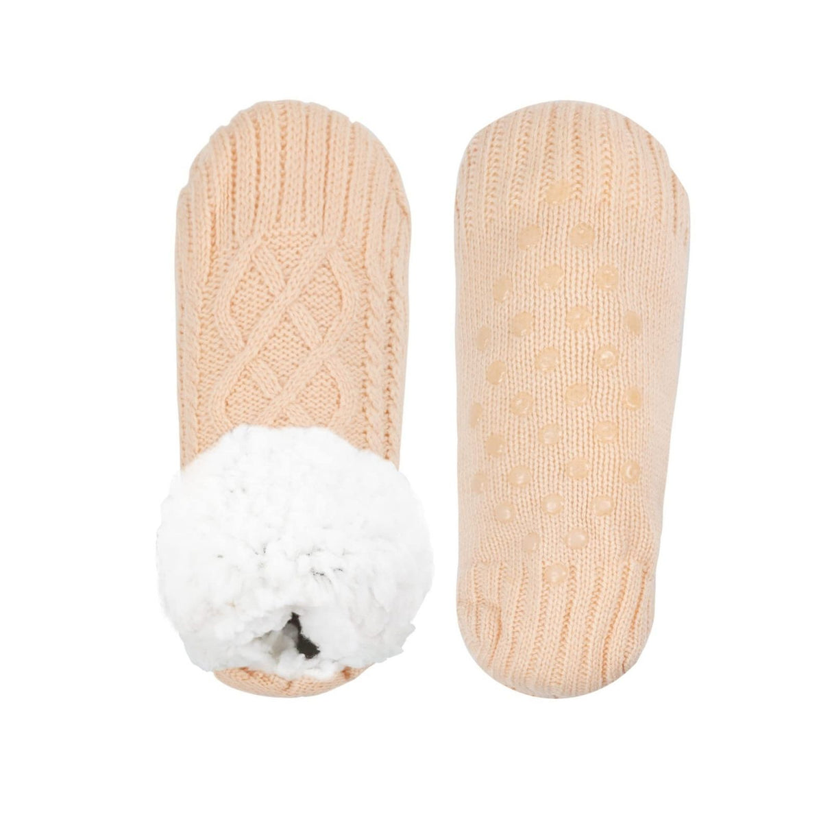 Fuzzy-Socken Gr. 39-42 Hausschuhe Wintersocken Kuschelsocken Pantoffeln