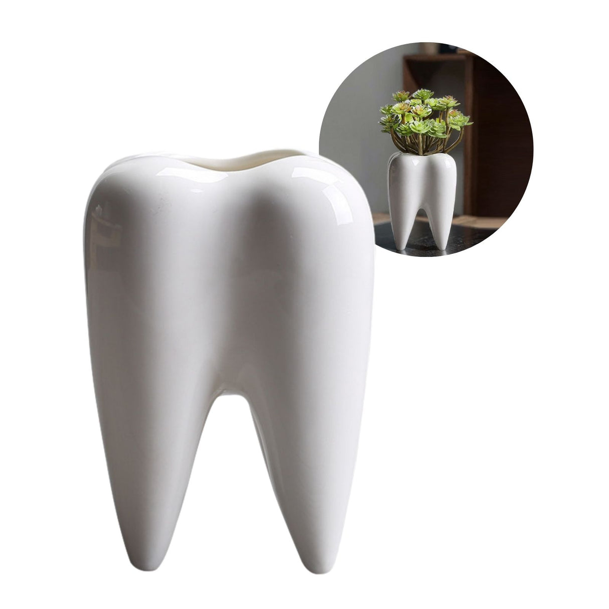 Pflanzenvase Blumentopf Dekovase Stifthalter Keramikvase