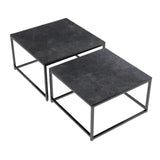 2er Set Wohnzimmertisch Couchtisch Beistelltisch Satztisch Kaffeetisch
