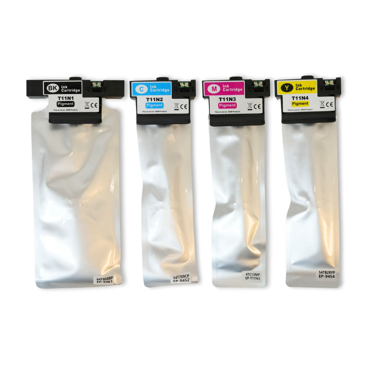 Alternative Tintenpatrone zu Epson T11N XL - Black Cyan Yellow Magenta - 4er Set
