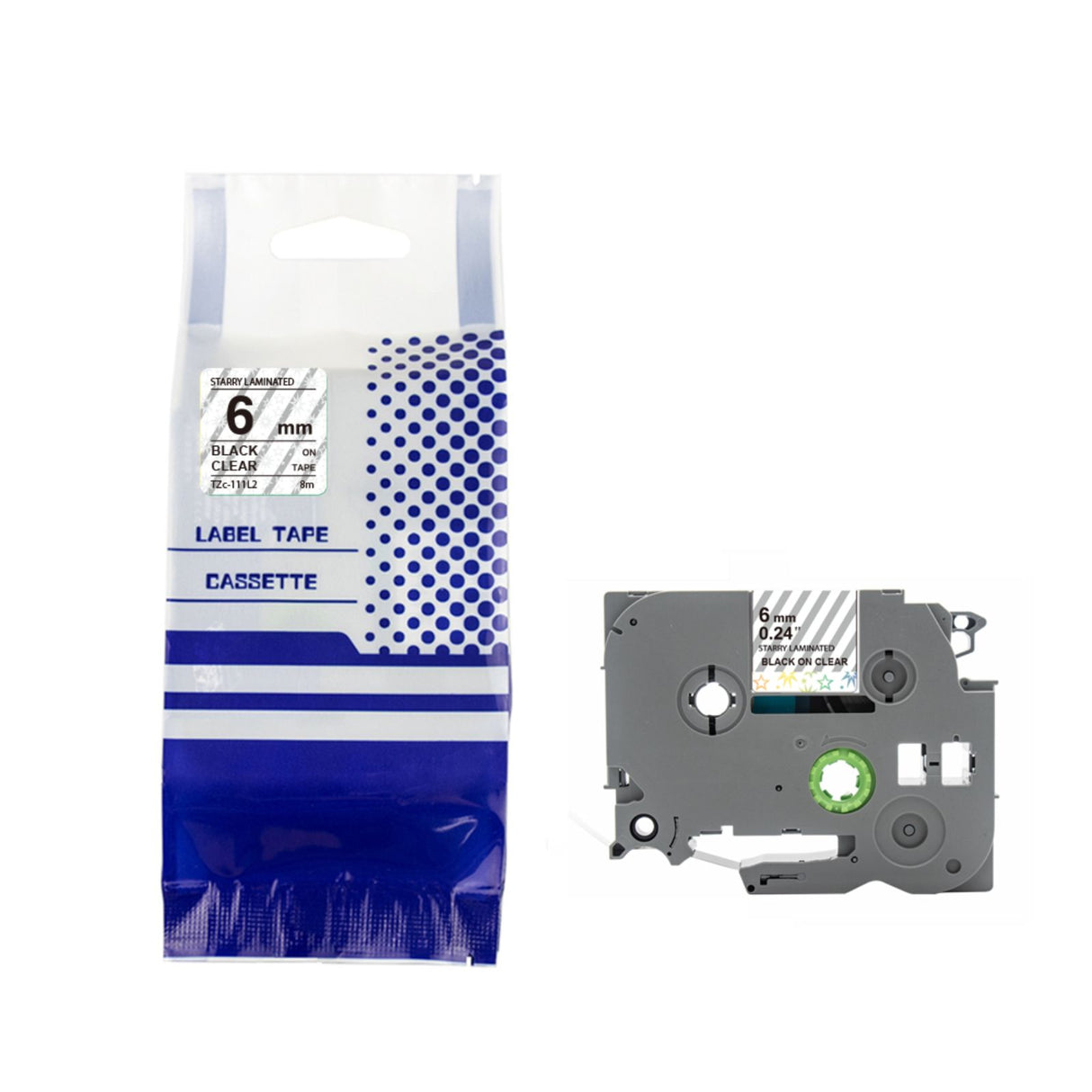 Alternatives Etikettenband zu Brother TZe-111L2 Beschriftungsband