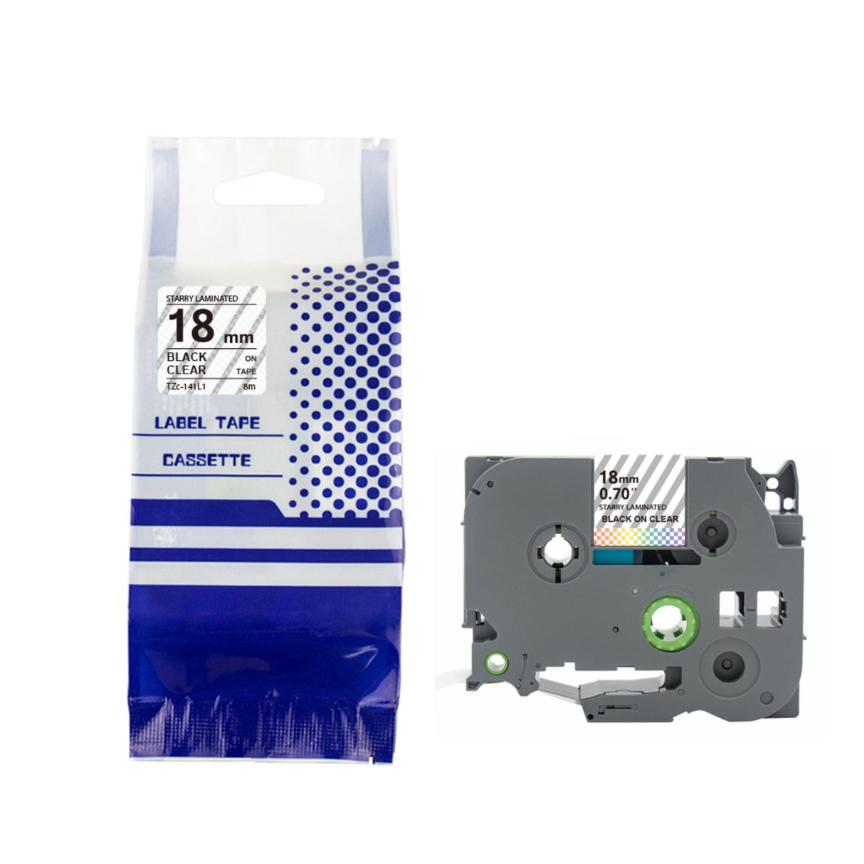 Alternatives Etikettenband zu Brother TZe-141L1 Beschriftungsband