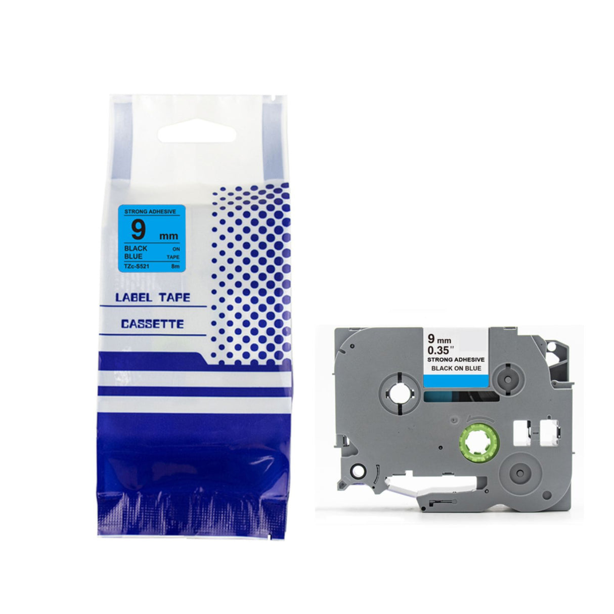 Alternatives Etikettenband zu Brother TZe-S521 Beschriftungsband