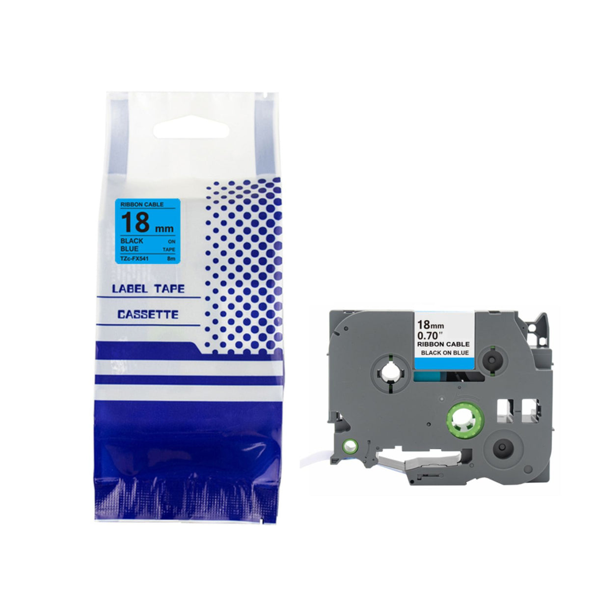 Alternatives Etikettenband zu Brother TZe-FX541 Beschriftungsband