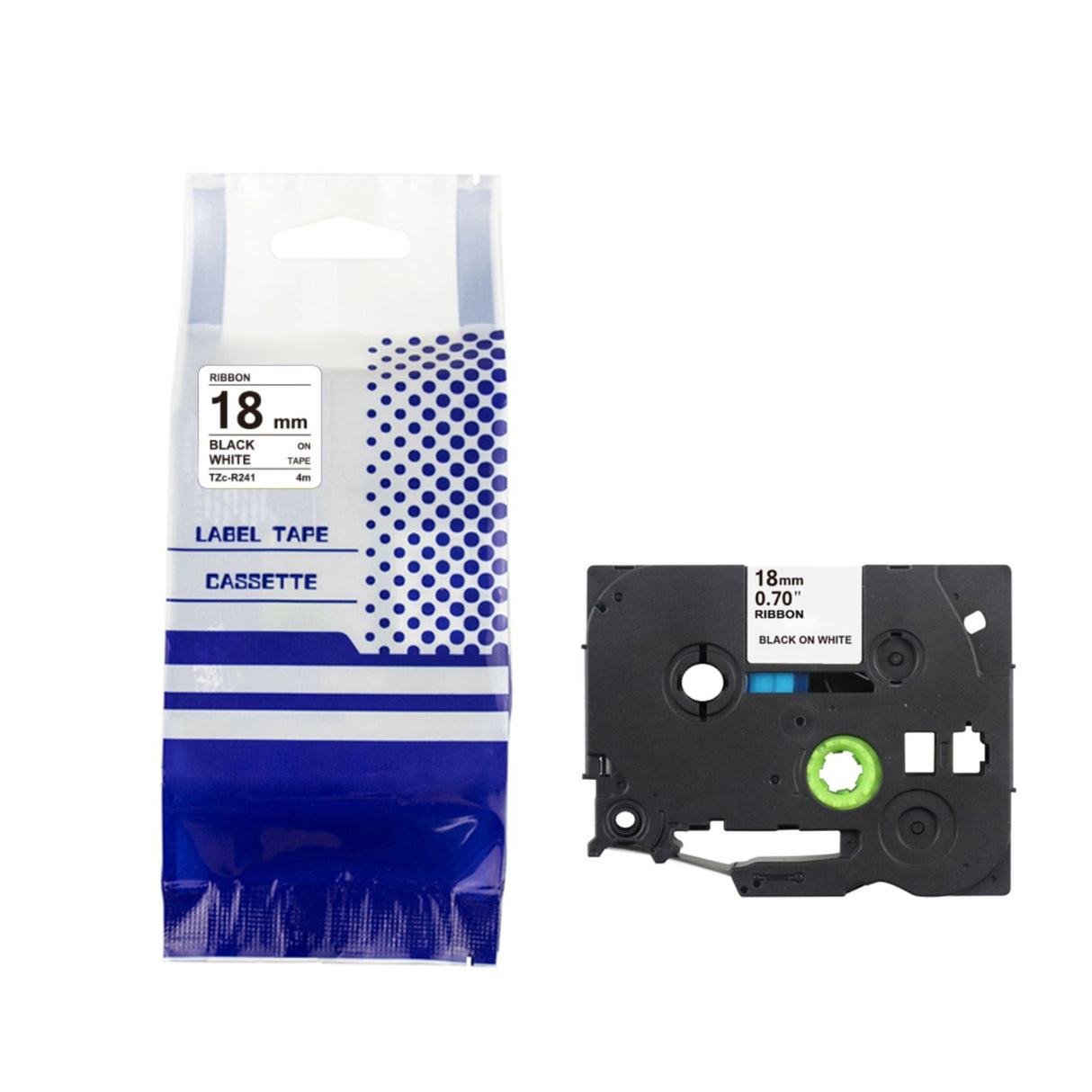 Alternatives Satin-Stoffband zu Brother TZe-R241 Beschriftungsband