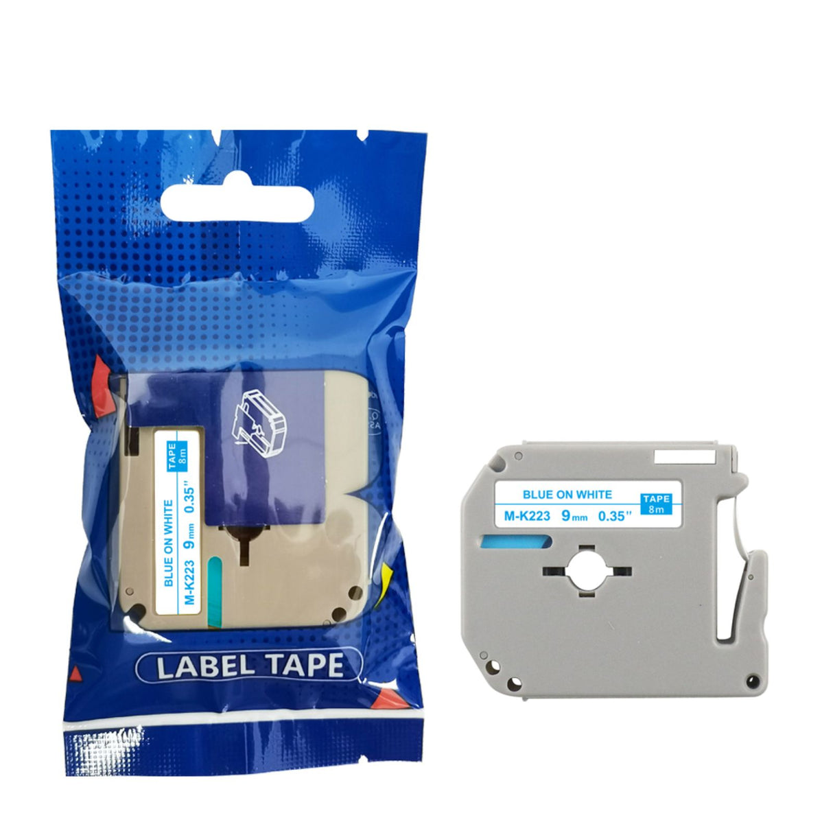 Alternatives Etikettenband zu Brother M-K223BZ Beschriftungsband