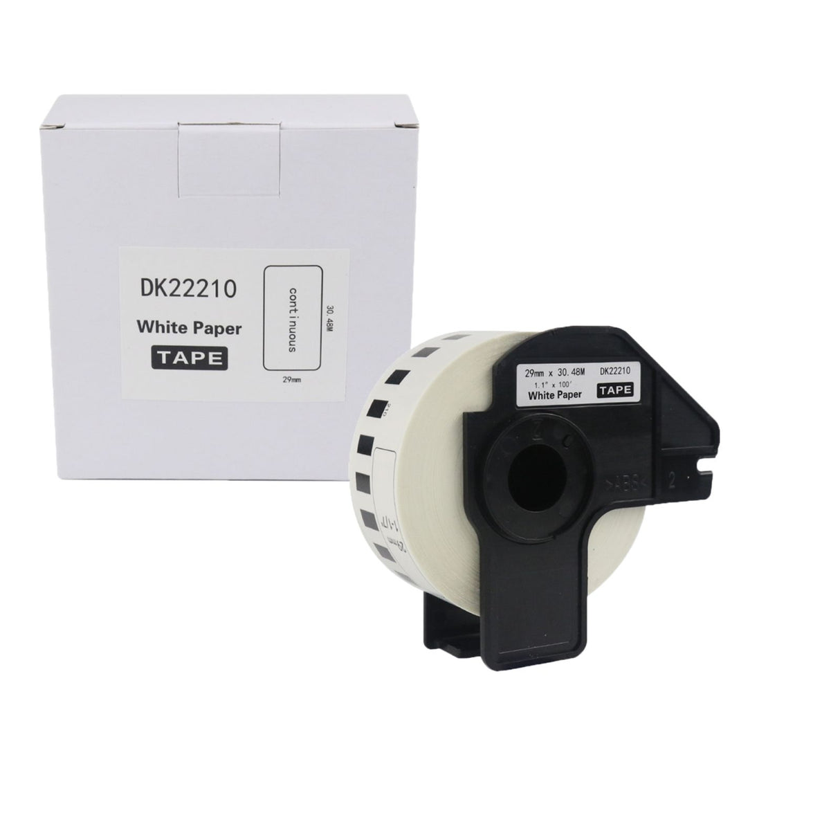 Alternative Etikettenrolle zu Brother DK-22210 Universal-Etiketten